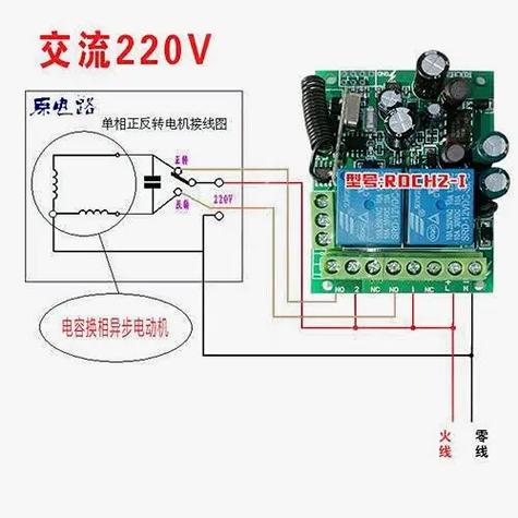 通用型伸縮門控制器接線說明 220f 自動反彈防夾效果 【